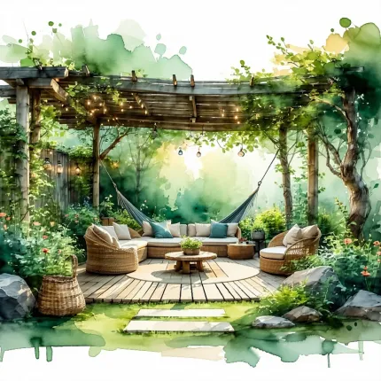 Как организовать уютный сад